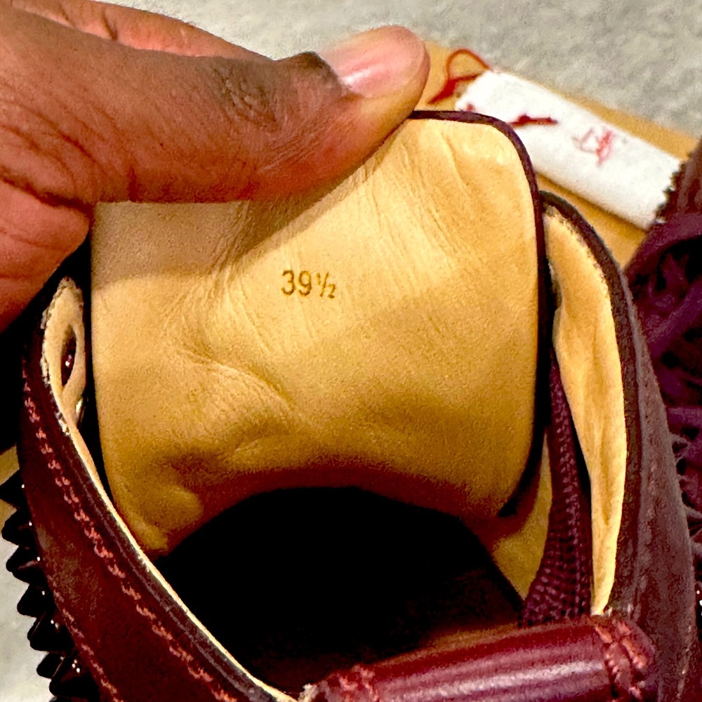 Men’s size 39 1/2 Christian Louboutin sneakers spiked